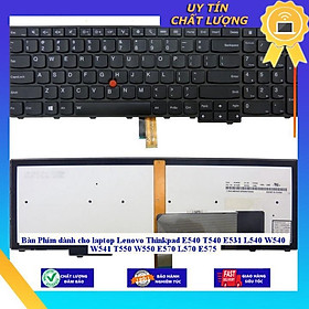 Bàn Phím dùng cho laptop Lenovo Thinkpad E540 T540 E531 L540 W540 W541 T550 W550 E570 L570 E575  - Hàng Nhập Khẩu New Seal