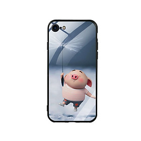 Ốp Lưng Kính Cường Lực cho điện thoại Iphone 7 / 8 - Pig 12