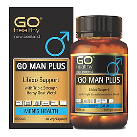 Viên uống cải thiện sinh lý nam nhập khẩu chính hãng New Zealand GO MAN PLUS (30 viên) giúp tăng cường sinh lực ở nam giới, tăng cường khả năng sinh lý ở nam giới, cải thiện và làm chậm quá trình mãn dục nam