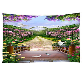 Garden Wall Tapestry Hang Wall Blanke Printing Home Decoration 200x150cm