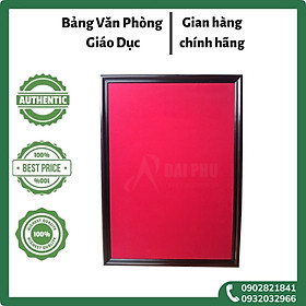 Bảng Ghim Tài Liệu Khung Gỗ Tranh, Bảng Văn Phòng, Giáo Dục Kích Thước 120x240 cm Tặng Hộp Đinh Ghim