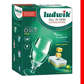 Combo 3 Hộp Viên Rửa Bát Ludwik 30 viên - Dùng Cho Máy Rửa Bát chén 30v