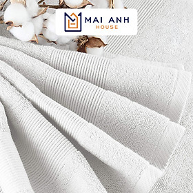 Mua Khăn tắm  khăn gội đầu  khăn lau mặt dùng cho Gia đình  Spa  Khách sạn 100% Cotton thấm hút vải mềm mại không phai màu Mai Anh House