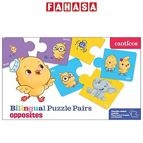 Ảnh bìa Bilingual Puzzle Pairs: Opposites