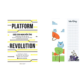 Download sách Cuộc Cách Mạng Nền Tảng - Platform Revolution Tặng BookMark Romantic