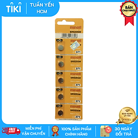 Pin Đồng hồ đeo tay Maxell SR920 1.55V 371