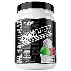 [Chính hãng] Nutrex Outlift Pre-Workout 20 Liều, Tăng Sức Mạnh Sức Bền, Năng Lượng Trước Tập, Citrulline, BCAA, Creatine, Beta-Alanine, Taurine