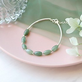 Vòng Tay Nữ Ngọc Jade Miến Diện - LTT08 - Bảo Ngọc Jewelry