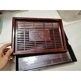 Mua Khay trà giả gỗ chữ nhật sang trọng kiểu dáng mới cho mọi nhà
