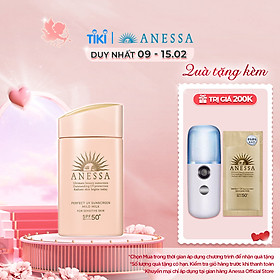 Sữa chống nắng dịu nhẹ cho da nhạy cảm và trẻ em Anessa SPF 50+ PA++++ 60ml