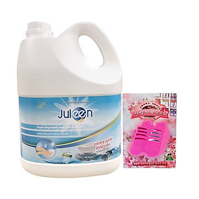 Combo 01 nước rửa chén bát không mùi diệt khuẩn Juleen 3500ml + 01 khử mùi tủ giầy Sandokkaebi 4g
