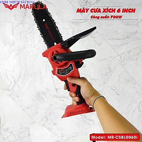 Mua THÂN MÁY CƯA XÍCH PIN 6INCH BODY MR-CSBL0060I - MARULA - HÀNG CHÍNH HÃNG