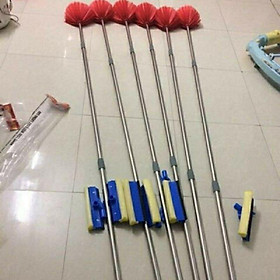 Mua chổi quét mạng nhện thân inox dài 2 8m