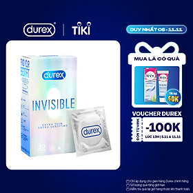 50+ Kiểu tóc Uốn ngang vai cho mặt tròn ĐẸP hottrend 2023 39 Bao cao su Durex Invisible Extra Thin Extra Sensitive 1 Hộp 10 Bao