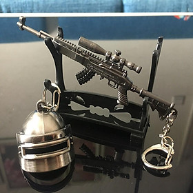 Combo Móc Khóa SKS với Mũ 3 - Tặng Kệ Trưng Bầy