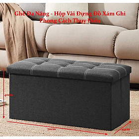 Ghế sofa đựng đồ đa năng 2in1 kết hợp ghế ngồi - Hàng chính hãng miDoctor