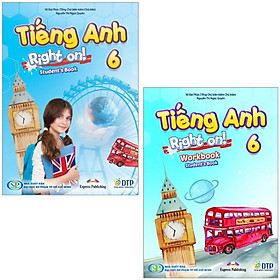 Combo Sách Tiếng Anh 6 Right On - Student's Book + Workbook (Bộ 2 Cuốn)
