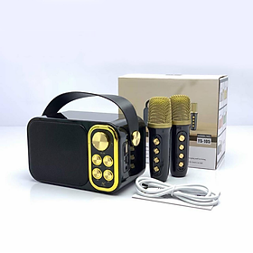 Mua LOA KARAOKE XÁCH TAY KÈM 2 MIC YS 105