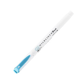 Viết Cọ Nhật Mildliner Zebra WFT8-MSB - Xanh Ngọc