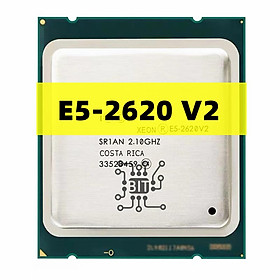 Sử Dụng E5 2620 V2 LGA 2011 Bộ Vi Xử Lý CPU 2.1Ghz 6 Nhân 12 Luồng 80W E5-2620 V2 Hỗ Trợ X79 Bo Mạch Chủ Miễn Phí Vận Chuyển