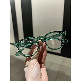 Kính Mắt Vuông Form to Gọng Nhựa Chống Ánh Sáng Xanh