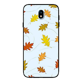 Ốp Lưng in cho Samsung J7 Pro Mẫu Lá Mùa Thụ - Hàng Chính Hãng