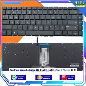 Bàn Phím dành cho laptop HP 14AB 14-AB 14PA 14-PA 13U 13-U - Hàng Nhập Khẩu