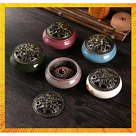 Mua Lư sứ xông trầm hương cao cấp LK84