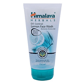 Sữa Rửa Mặt Chanh Kiểm Soát Dầu Loại Bỏ Dầu Thừa Himalaya Herbals (150ml)