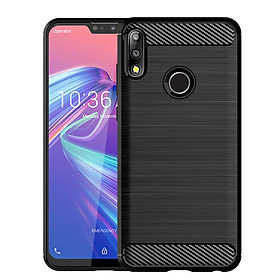 Ốp Lưng Dẻo Cho Asus Zenfone Max Pro M2 Vân Xước Chống Sốc