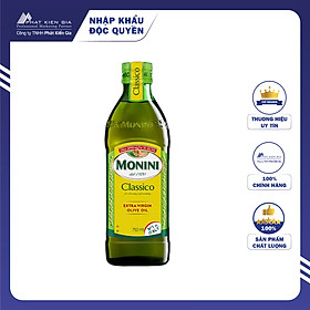 Dầu Oliu Extra Virgin Monini 750ml - Nhập Khẩu Ý | Monini Classico Extra Virgin Olive Oil 750ml