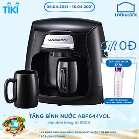 Máy Pha Cà Phê Lock&Lock ELCM-202 (0.3L) - Đen - Hàng chính hãng