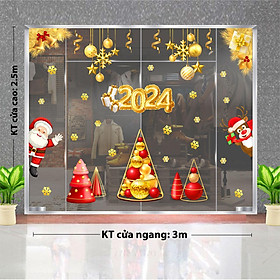 Mua Decal trang trí NOEL 2024 combo số 88