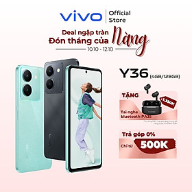 Điện thoại Vivo Y36 8GB 128GB - Hàng Chính Hãng - Camera 50MP - Sạc Nhanh