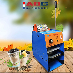 Mua Máy Ép Miệng Ly ABG   Máy Dán Màng Cốc Trà Sữa  Hoa Qủa  Sinh Tố  Cà Phê IC ( Chưa Kèm Cuộn Màng) - 25 - Hàng Chính Hãng