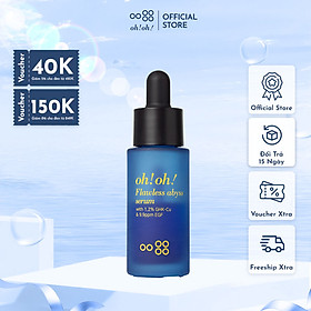 Tinh Chất Giảm Sẹo Lõm oh!oh! Flawless Abyss Serum (GHK-Cu & 9.9ppm EGF) (15g)