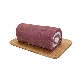 Bánh bông lan cuộn vị việt quất