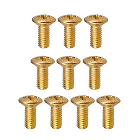 3-6pack 10Pcs Switches Screws  Gear Machine Heads Mounting Screws Parts