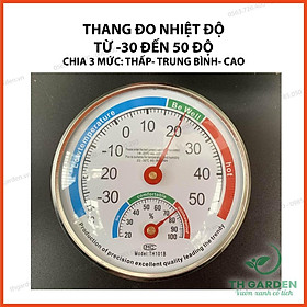 Mua Nhiệt Ẩm Kế Cơ Học Thermometer TH101B - Thiết Bị Chuyên Dụng Để Đo Độ Ẩm Và Nhiệt Độ - Hàng Chất Lượng Cao