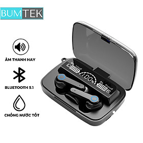 Mua Tai Nghe Bluetooth Không Dây M19 Cảm Ứng  Hỗ Trợ Đàm Thoại  Nghe Nhạc  Màn Hình Led  Có Đèn Pin Soi - Hàng Chính Hãng