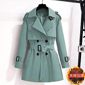 Áo Khoác Nữ Phong Cách Anh Quốc - Dáng Ngắn Ôm Dáng