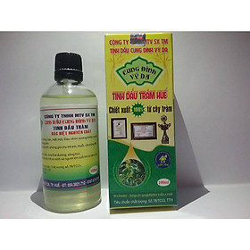 Dầu tràm Cung Đình Vỹ dạ 100ml, mẹ và bé, trẻ sơ sinh, lành tính, đuổi muỗi, giữ ấm, xông hương