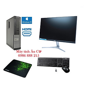 Bộ Máy Tính Để Bàn Dell Optiplex ( Core i5 - 3570/ 8gb / SSD 256GB ) Và Màn Hình KINGVIEW 22' inch - Tặng Ngay Bàn Phím Chuột Không Dây - Hàng Nhập Khẩu