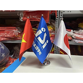 Cờ để bàn Việt Nhật Logo công ty