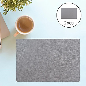 2pcs Placemat Heat Insulation Table Mat Coaster Cup Cushion for Dining Table