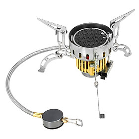 Outdoor Infrared Camping Stove Ultralight Portable Furnace Collapsible Windproof Gas Stove Mini Burner for Cookout