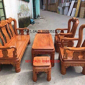 Mua Bộ bàn ghế Minh Quốc triện tay 12