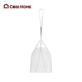 Mua Sạn lưới Inox cao cấp 45x16cm  không gỉ  tay cầm sillicon - Cobihome