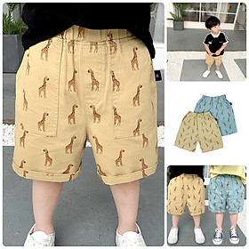 QN6Size90-130 (9-27kg)Quần kaki cho bé - kiểu dáng lửngThời trang trẻ Em hàng quảng châu