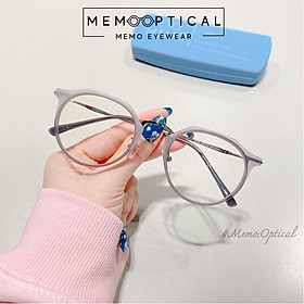 Gọng Kính Hàn Quốc Dáng Mắt Mèo LookFace 3504 Phong Cách Thời Trang Memo Optical